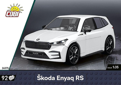 Автомобіль з блоків Cobi 24575 Skoda Enyaq RS 102 елемента (5902251245757)