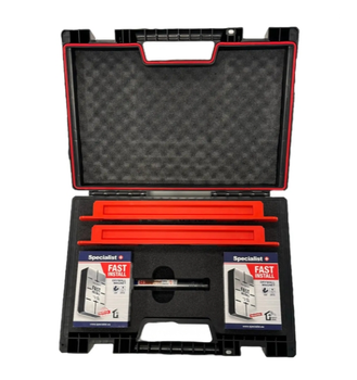 Набор мастера из гипсокартона в кейсе Specialist+ Innovation kit: 2магнита для ГКЛ +2 SPACER +насадка Hamer 1