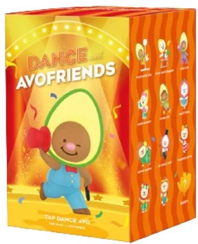 Игрушка-сюрприз Pop Mart с коллекционной фигуркой Avofriends Dance (6941448642008)