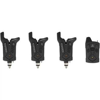 Набор сигнализаторов клева Brain Wireless Bite Alarm F-1 3+1 1858.80.81