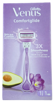 Станок з 1 змінною касетою Gillette Venus ComfortGlide Aloe & Freesia scent