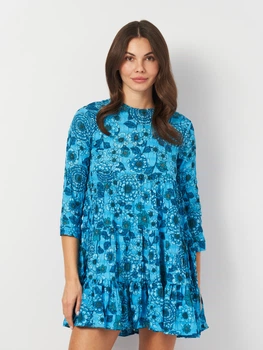 Платье женское Zara 7521/339 M Бирюзовое (07521339800039)