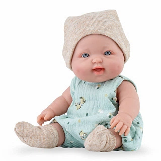 Іспанська Вінілова Лялька Ванільний Пупс Хлопчик Марина Пау Betty Baby Nature Edition Marina & Pau 28 см у Сумці
