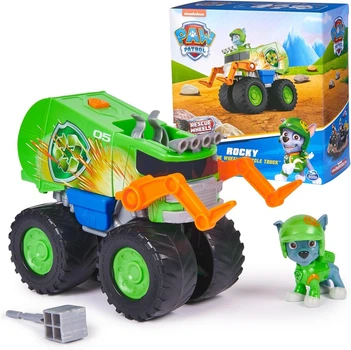 Рятувальний сміттєвоз з водієм Роккі Spin Master Paw Patrol серії Мега колеса Щенячий патруль (6070414)