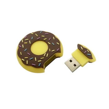 Флешка 16GB / 16ГБ USB 2.0 "Пончик"
