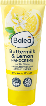 Крем для сухої шкіри рук Buttermilk & Lemon, TM Balea, 100 мл