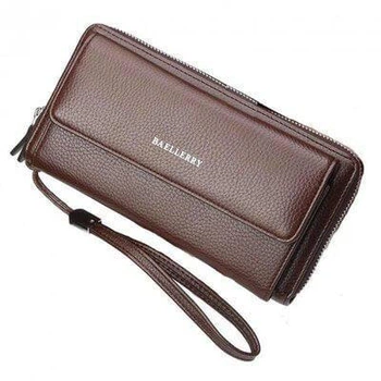Гаманець клатч чоловічий Baellerry Rugged Коричневий