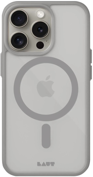 Панель LAUT HUEX PROTECT для Apple iPhone 15 Pro Grey (L_IP23B_HPT_GY)