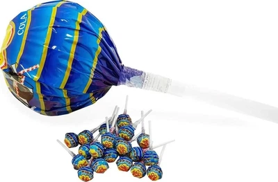 Набір льодяників Chupa Chups Super Chups зі смаком Кока-Коли 20шт 240г