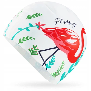 Шапочка для плавания TSUNAMI Flamingo Mix (P-5905973401920)