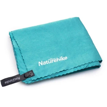 Рушник Naturehike MJ01 Ultralight 80х40 смарагдовий, рушник для кемпінгу
