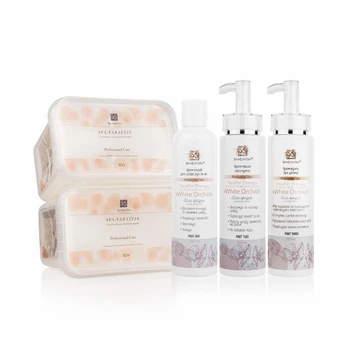 Набор косметики для парафинотерапии " Белая Орхидея" тм SkinLoveSpa.