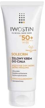 Krem przeciwsłoneczny do ciała Iwostin Solecrin żelowy Spf 50+ 200 ml (5907734713914)