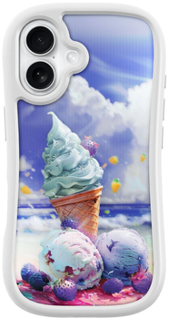 Etui LAUT POP SURREAL do Apple iPhone 16 Ice Cream (L_IP24A_PS_W)