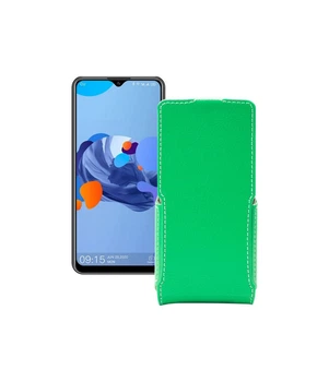 Чохол-флип з екошкіри для телефону Oukitel C19 Зелений