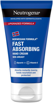 Крем для рук Neutrogena Норвежская Формула быстрое впитывание 75 мл (3574660239829)