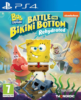 Gra PS4 Spongebob SquarePants: Battle for Bikini Bottom - Rehydrated (Blu-ray płyta) (9120080074539)