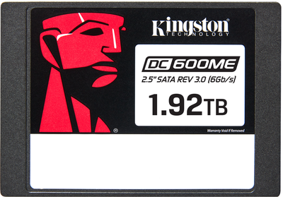 SSD диск Kingston Enterprise DC600ME 1.92ТБ TCG Opal 2.5" SATAIII 3D TLC (SEDC600ME/480G)