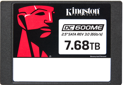 SSD диск Kingston Enterprise DC600ME 7.68ТБ TCG Opal 2.5" SATAIII 3D TLC (SEDC600ME/480G)