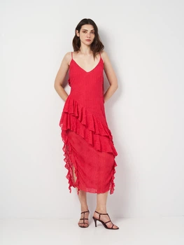 Платье женское Zara 2193/059 S Розовая (00219305940021)