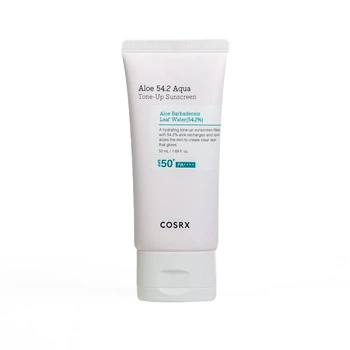Сонцезахисний крем Aloe 54.2 Aqua Tone-Up Sunscreen 50ml COSRX