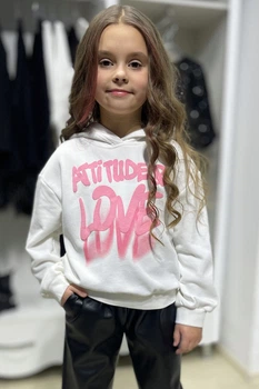 Худи Escabel Kids 110 см Белый (2125000857053)