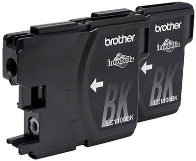 Картридж Brother LC1100BK 2-pack Black (LC1100BKBP2DR)