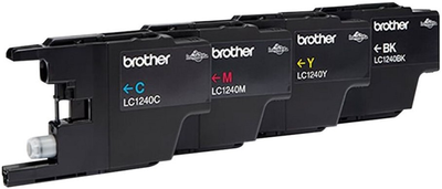 Набір картриджів Brother LC1240 Rainbow-Pack Yellow/Cyan/Magenta (LC1240RBWBPDR)