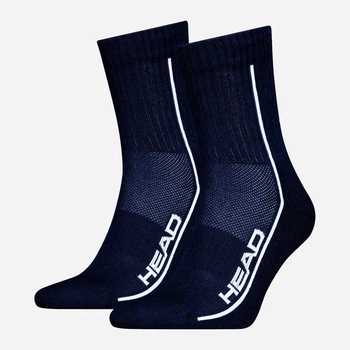 Набор мужских носков высоких HEAD All Sports Performance Shortcrew 2P 701229021-003 43-46 2 пары Темно-синий (8720245770002)