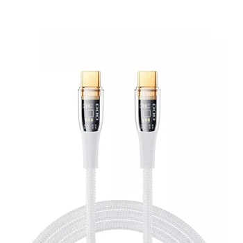 USB шнур для iphone Power Delivery 1 м UWarmSof кабель C Lighting apple с быстрой зарядкой смартфона телефона ios ipad передачи данных 60 Вт белый