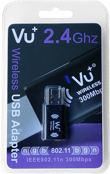 Bezprzewodowy adapter USB VU+ 300 Mbps WPS Setup (4260165817103)