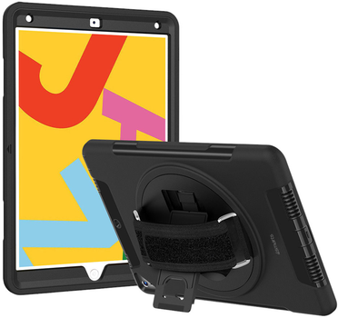 Бампер 4smarts Rugged Case Grip для Apple iPad 10.2" 2019/2020/2021 Black (467806)