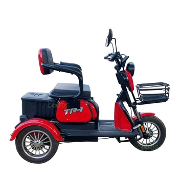 Электроскутер трехколесный Crosser TR1 1000W 20AH (TR-1001) Красный