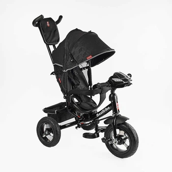Детский Велосипед-коляска Трехколесный BestTrike 3390 - 39-211 черный