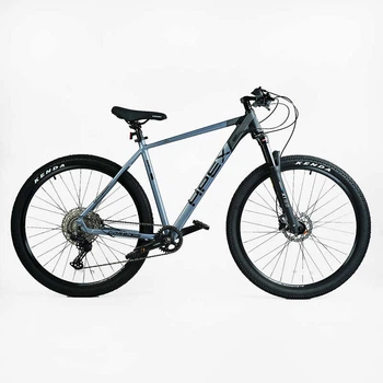 Велосипед двоколісний спортивний Corso PX-29157 «Apex» (колеса Ø29"/гума, рама: 21"/алюмінійі, швидкостей: 12, обладнання Shimano Deore)