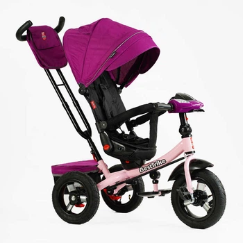 Детский Велосипед-коляска Трехколесный BestTrike 6088 F – 736-07 фиолетовый