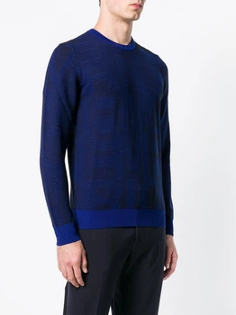 Джемпер EMPORIO ARMANI Сині L (71157)