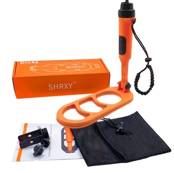 Складной металлоискатель для дайвинга DIVE PRO Q20 Подводный пинпоинтер SHRXY Оранжевый
