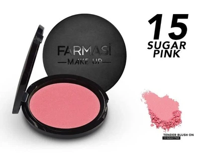 Румяна Farmasi Tender Blush On 15 Sugar Pink, 5 г