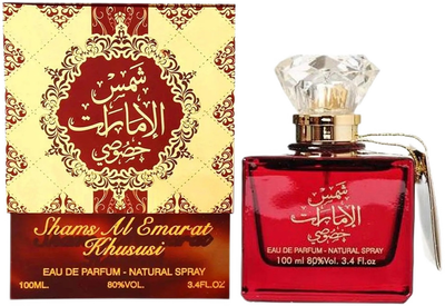 Woda perfumowana unisex Ard Al Zaafaran Shams Al Emarat Khususi 100 ml (6322145419856)