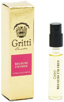 Próbka Perfumy unisex Dr. Gritti Because I'm Free 2 ml (8052204132836)