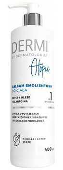 Balsam do ciała Dermi By Dermatologist Atopic do skóry atopowej emolientowy 400 ml (5908288962124)