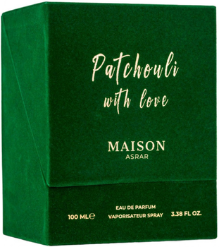 Парфумована вода унісекс Maison Asrar Patchouli With Love 100 мл (6291107016962)