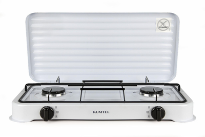 Настільна плита газова KUMTEL KO-6002 WHITE