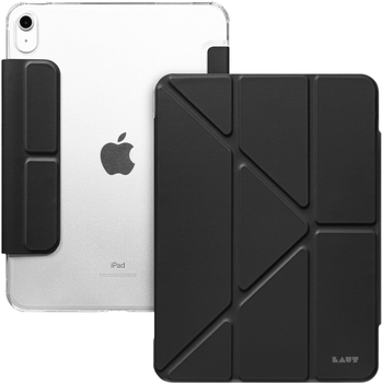 Обкладинка LAUT HUEX FOLIO Versatile Stand для Apple iPad 10.9" 2022 Transparent-Black (L_IPD22_HF_BK)