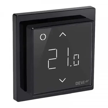 Терморегулятор Devireg Smart Wi-Fi Чорний