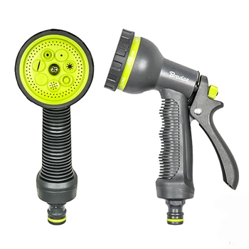 Пистолет для полива Bradas, 7 режимов, SOFT LIME LINE, LE-5102