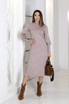 Fashions • Платье ангоровое Ellite Fashions 42-44 мокко (8013-фг)