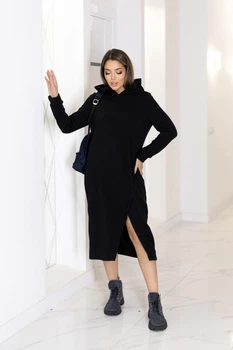 Fashions • Женское спортивное платье Era Fashions 42-44 черный (8014-фг)