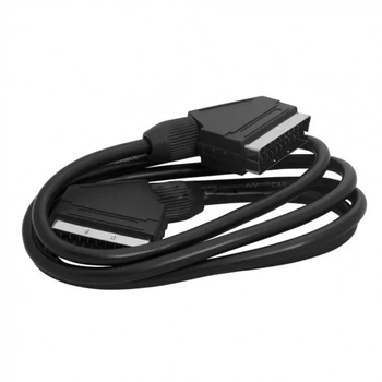 Кабель 21P-21P SCART-SCART 1.2m для подключения аудио и видео